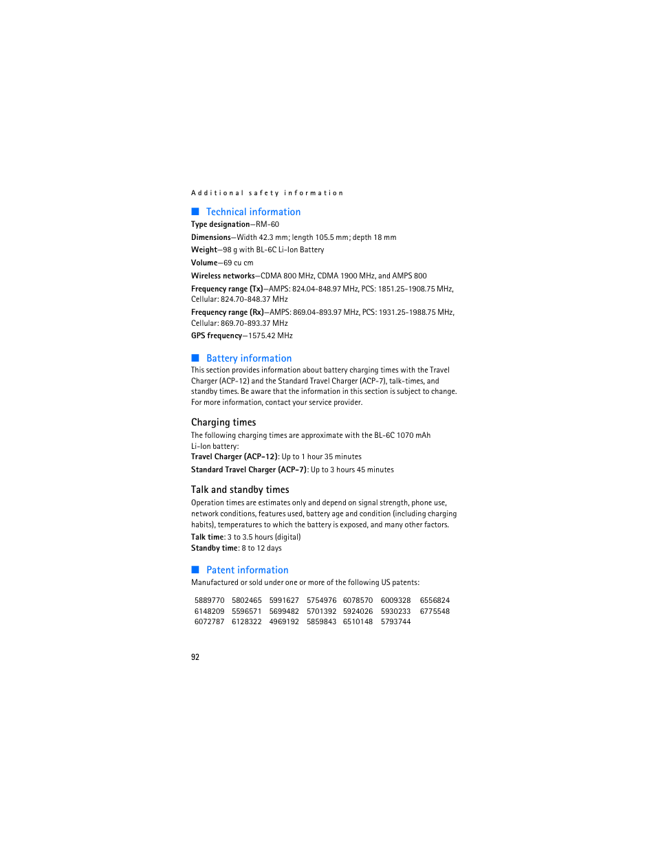 Nokia 6235i User Manual | Page 93 / 233