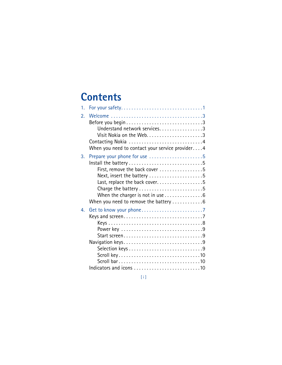 Nokia 8260 User Manual | Page 4 / 153