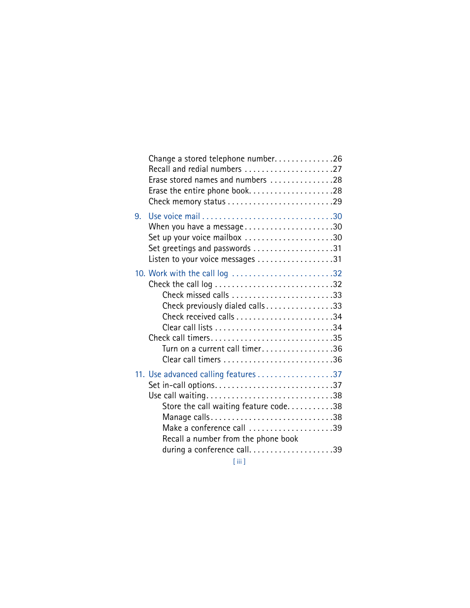 Nokia 8260 User Manual | Page 6 / 153