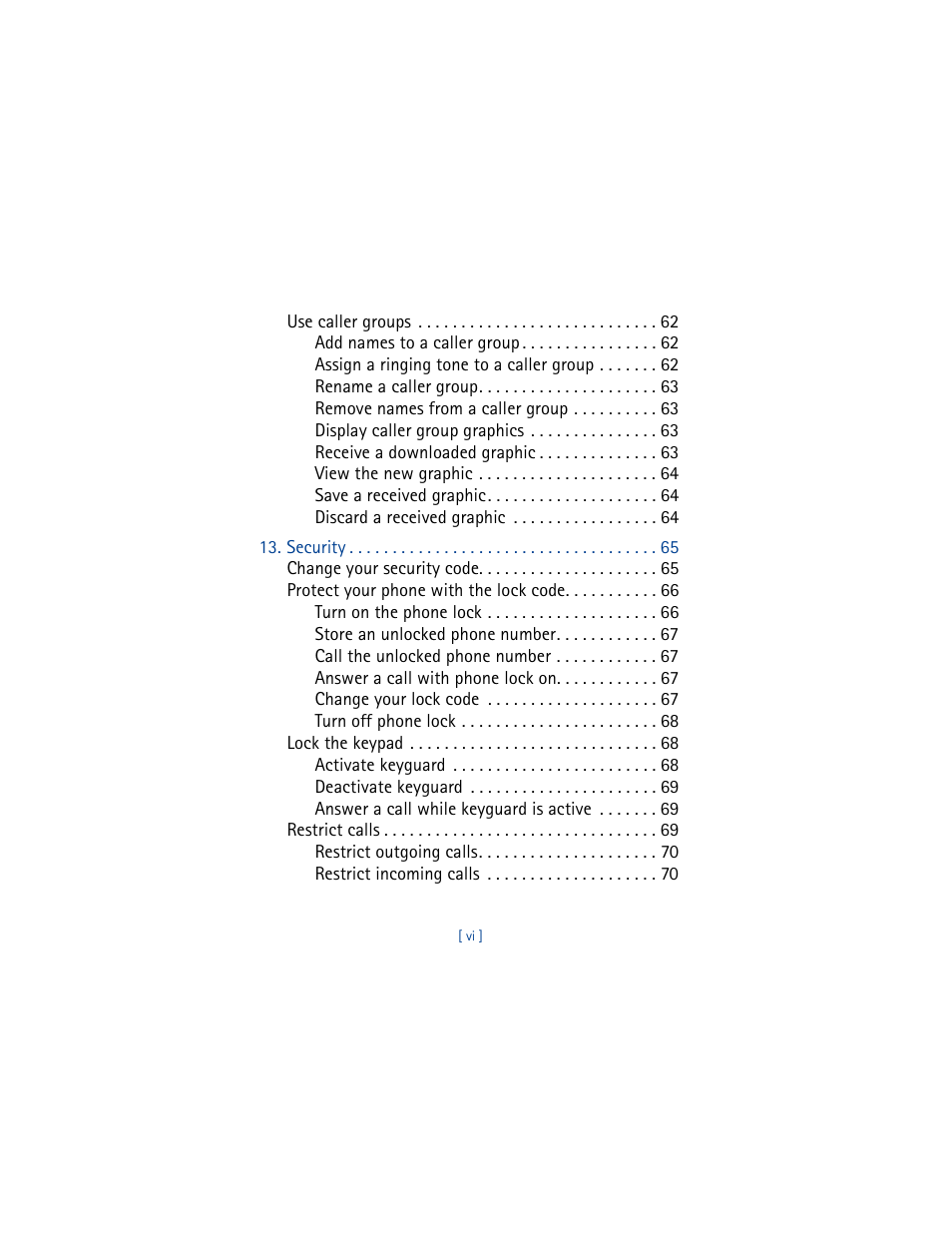 Nokia 8260 User Manual | Page 9 / 153