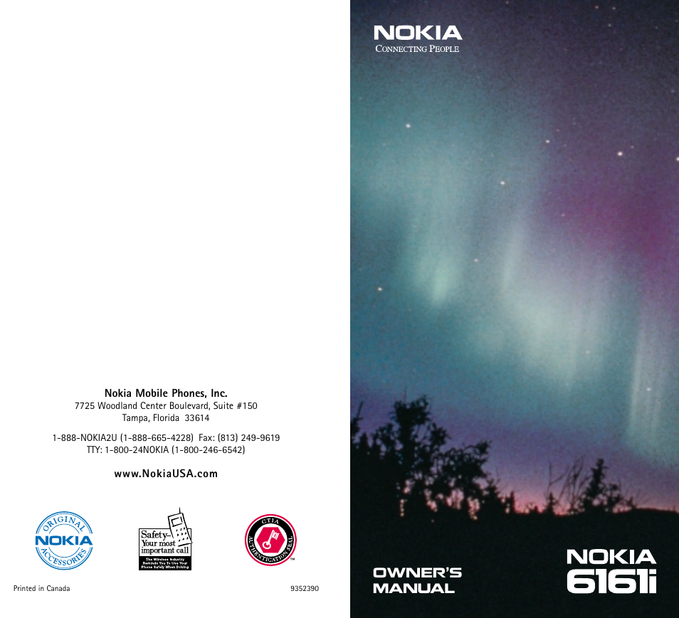 Nokia 6161 User Manual | 101 pages