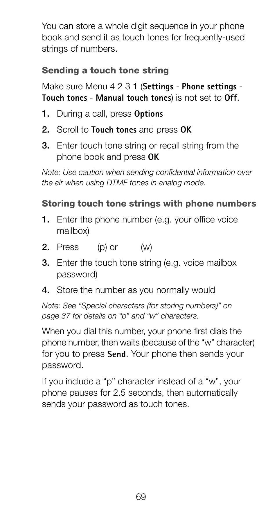 Nokia 6161 User Manual | Page 76 / 101