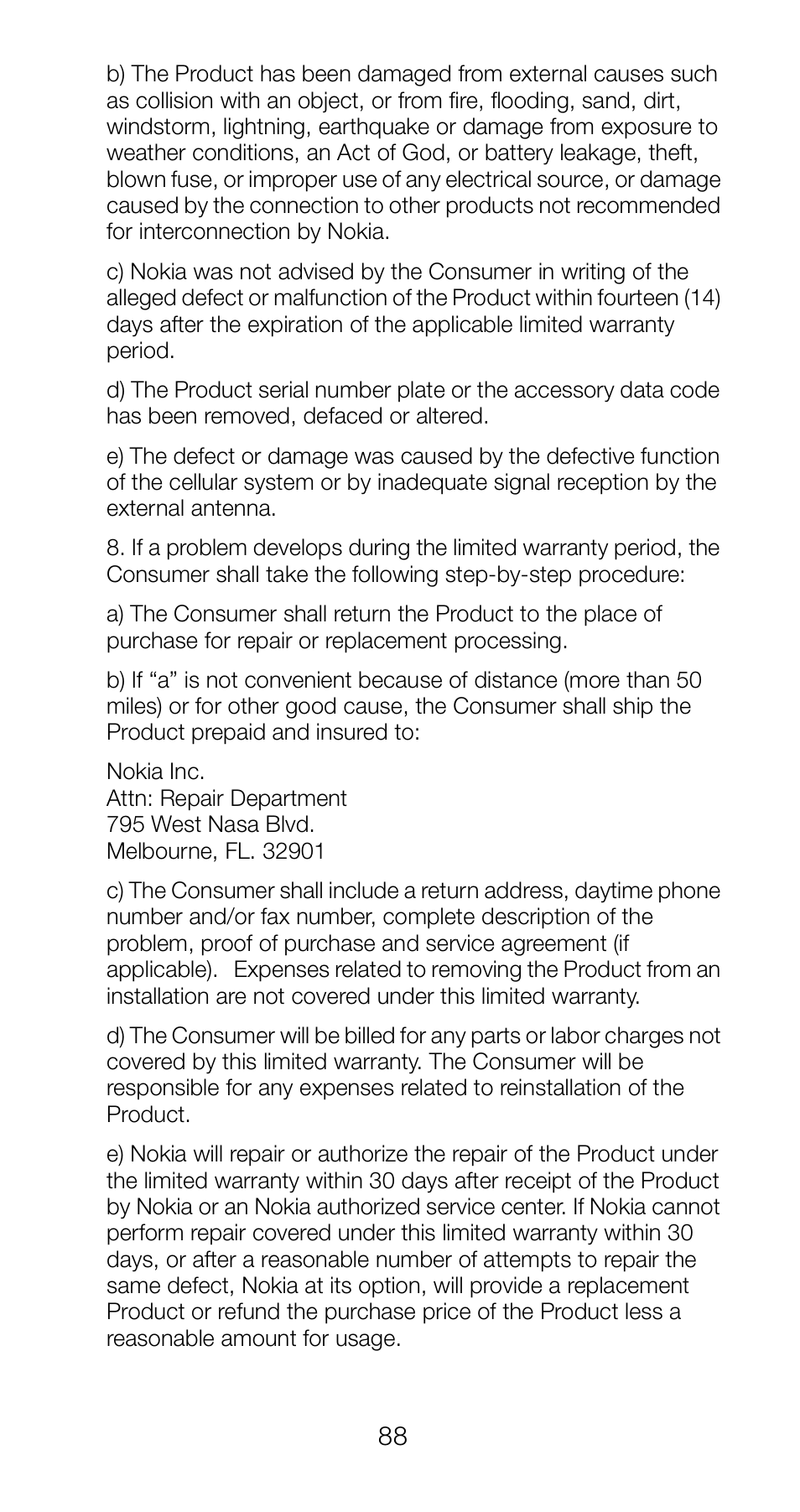 Nokia 6161 User Manual | Page 95 / 101