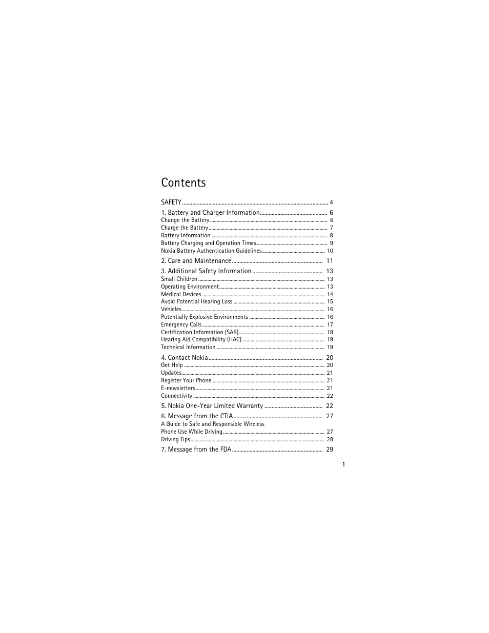 Nokia 2605 User Manual | 71 pages