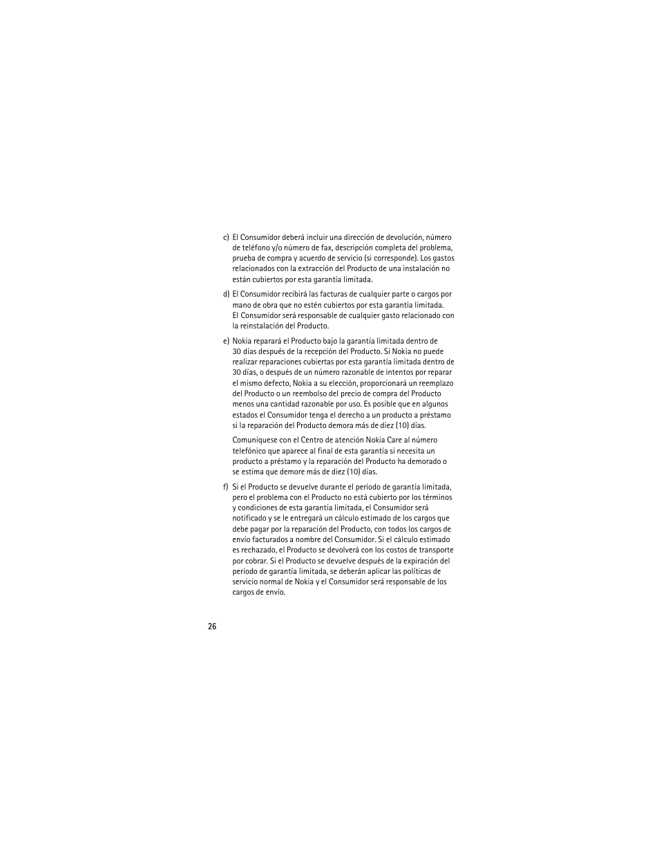 Nokia 2605 User Manual | Page 60 / 71