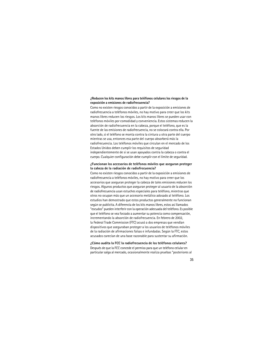 Nokia 2605 User Manual | Page 69 / 71