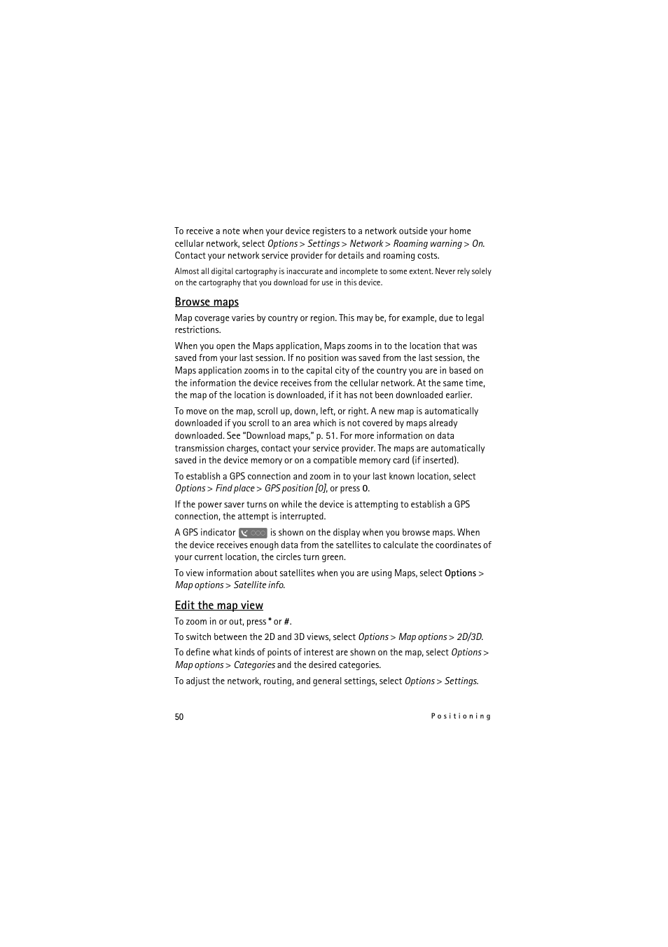Nokia 5320 XpressMusic User Manual | Page 50 / 72