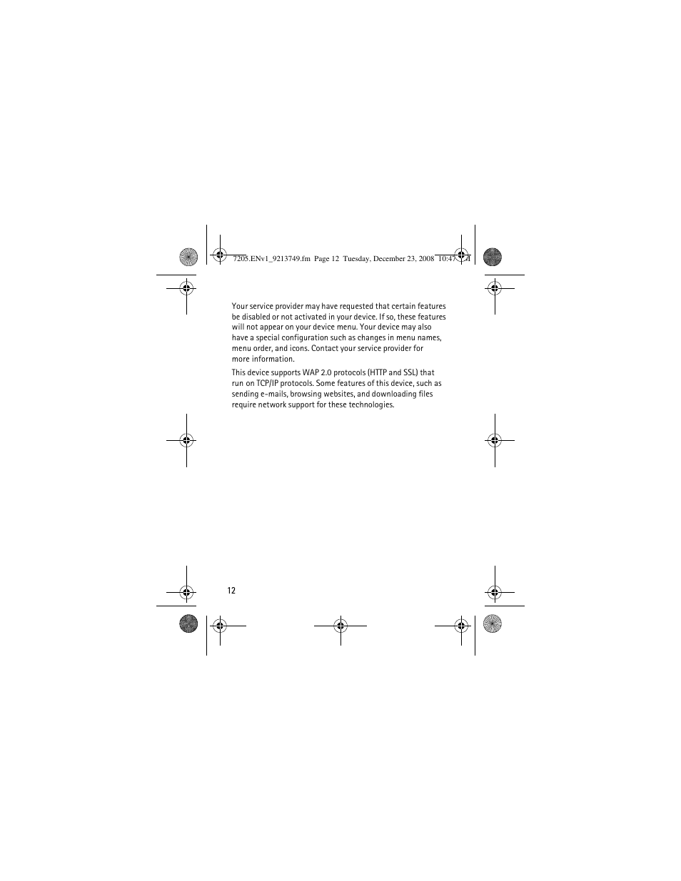 Nokia 7205 Intrigue User Manual | Page 13 / 108