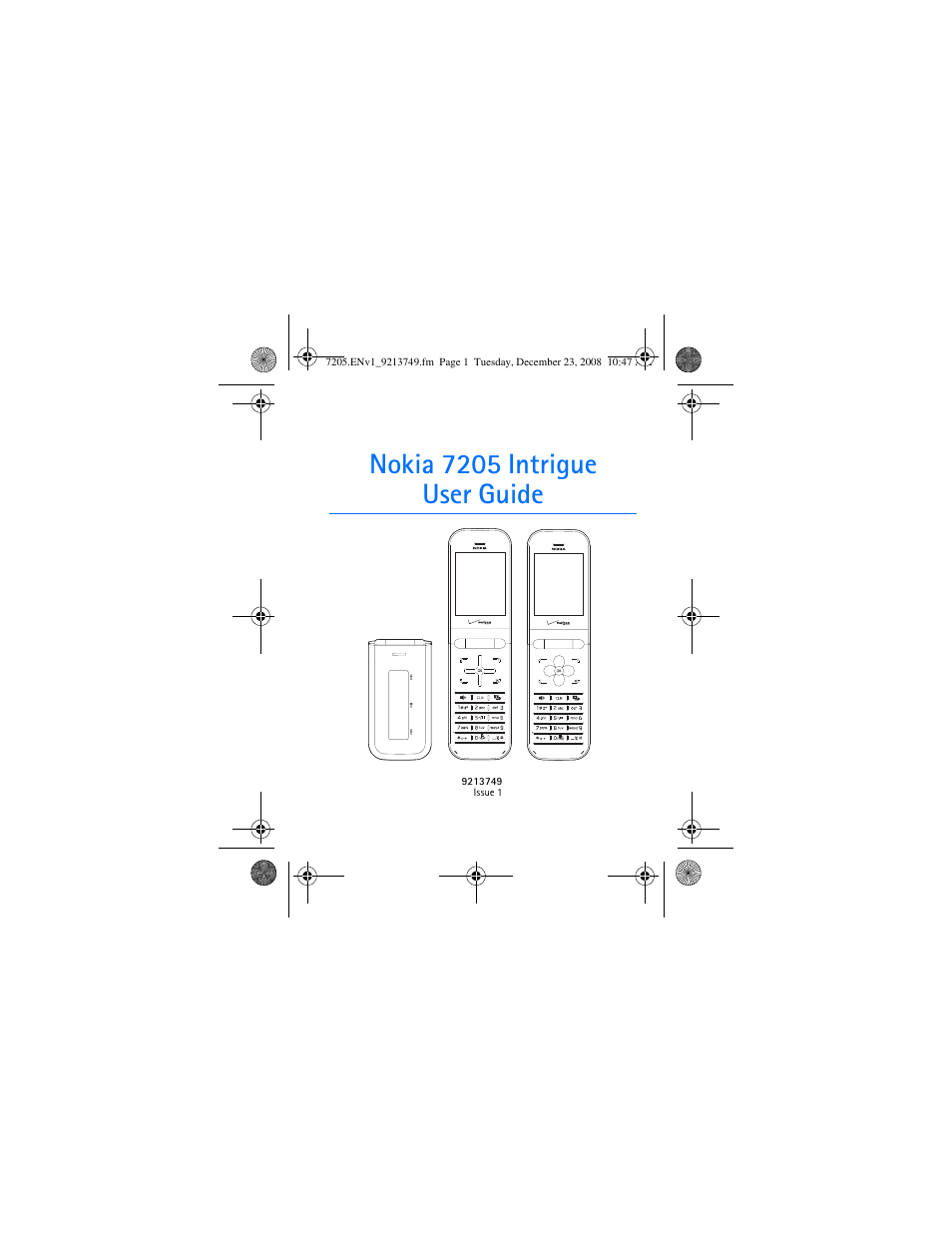 Nokia 7205 intrigue user guide | Nokia 7205 Intrigue User Manual | Page 2 / 108