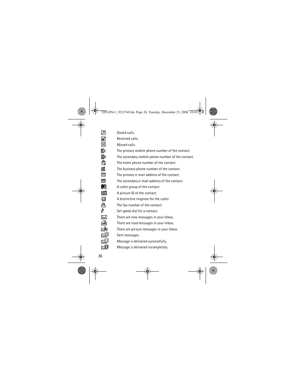 Nokia 7205 Intrigue User Manual | Page 27 / 108