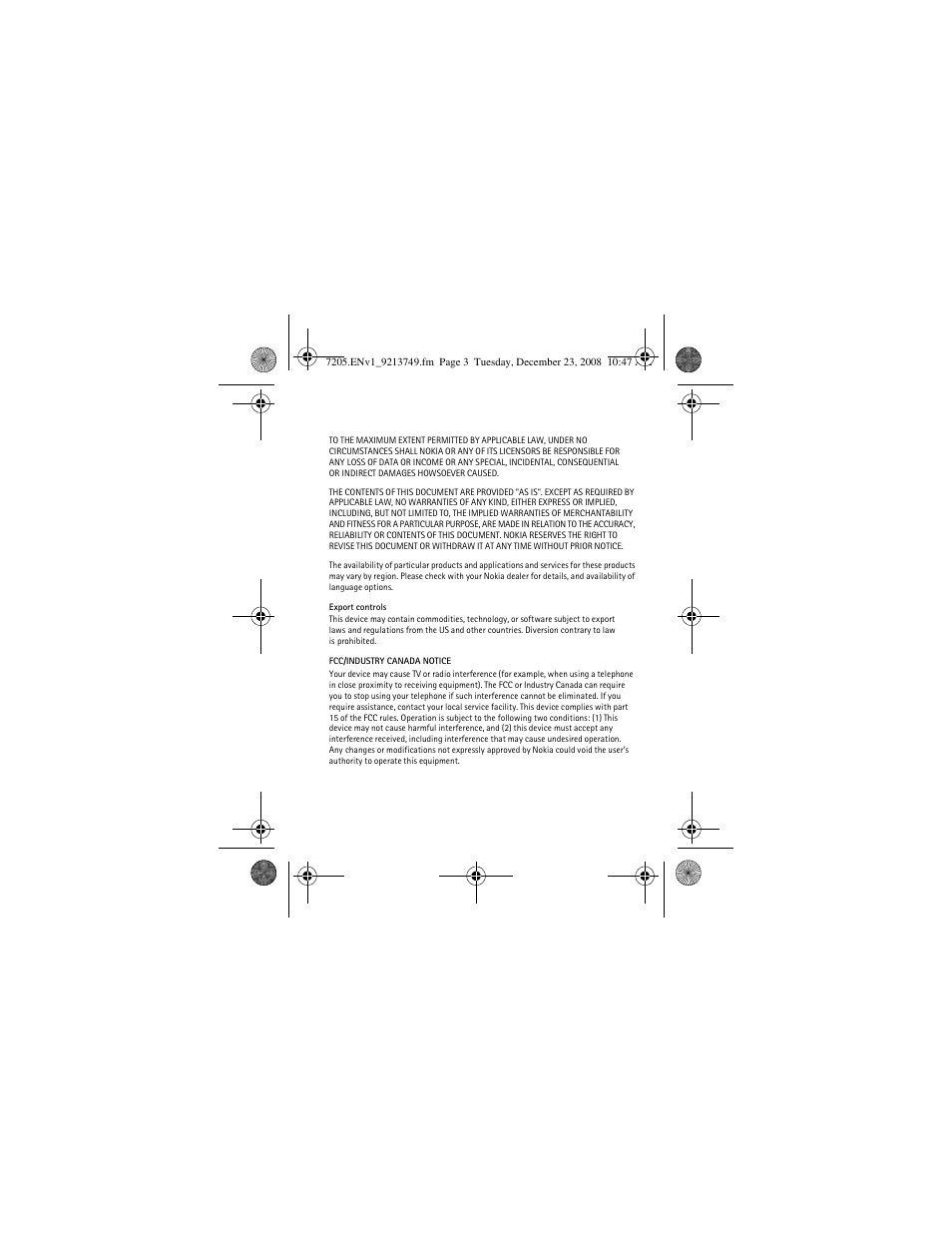 Nokia 7205 Intrigue User Manual | Page 4 / 108