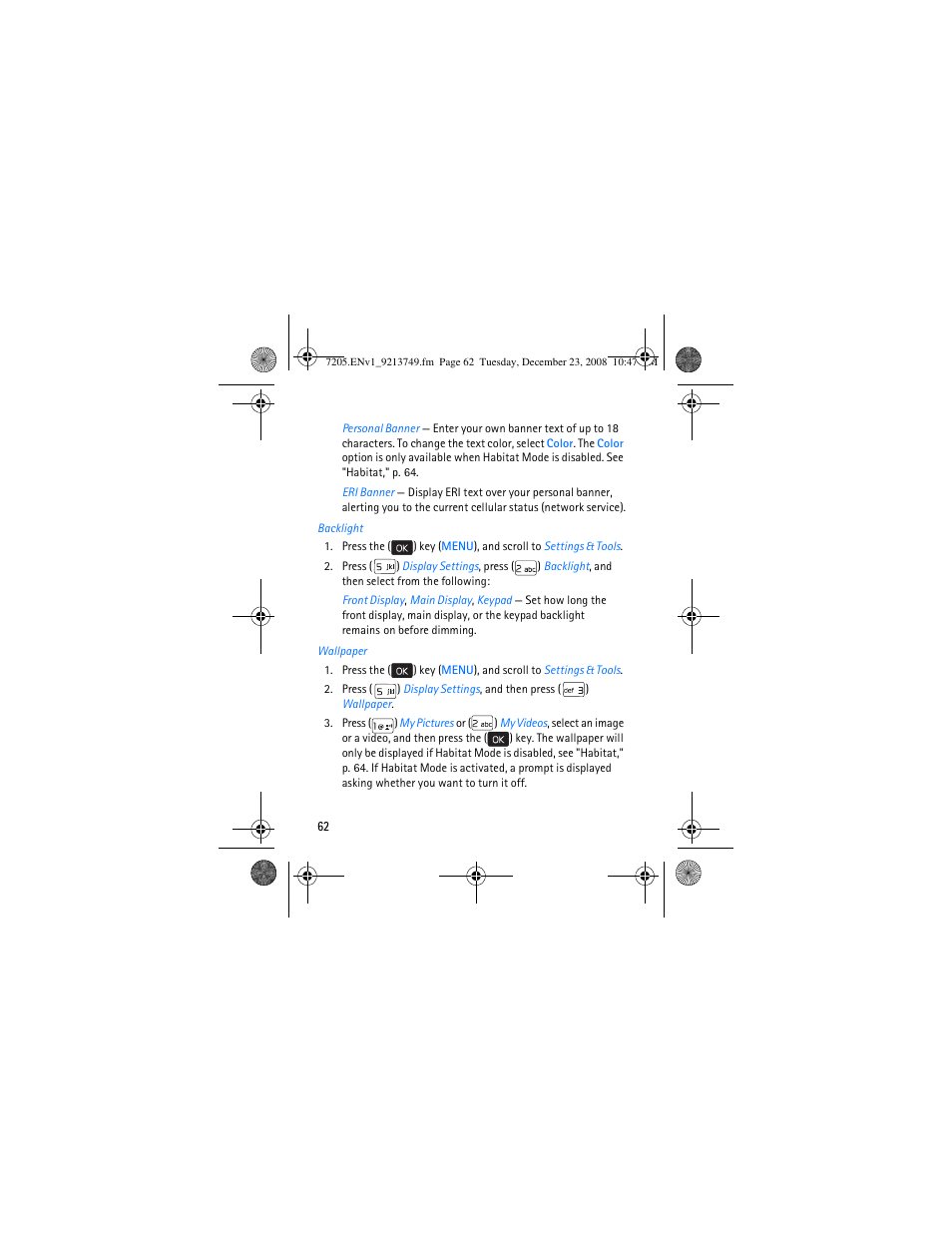 Nokia 7205 Intrigue User Manual | Page 63 / 108