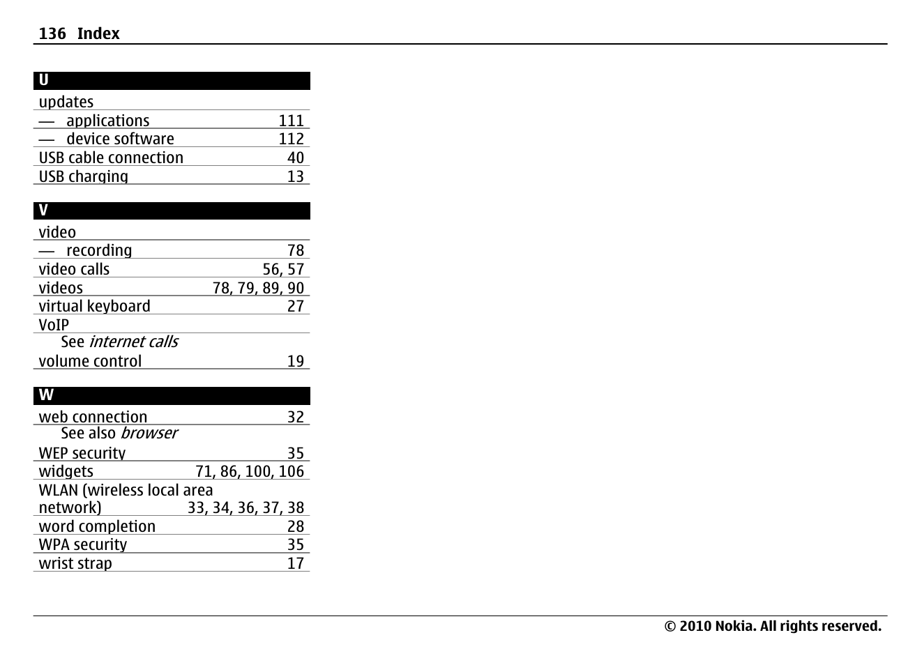 Nokia N900 User Manual | Page 136 / 283