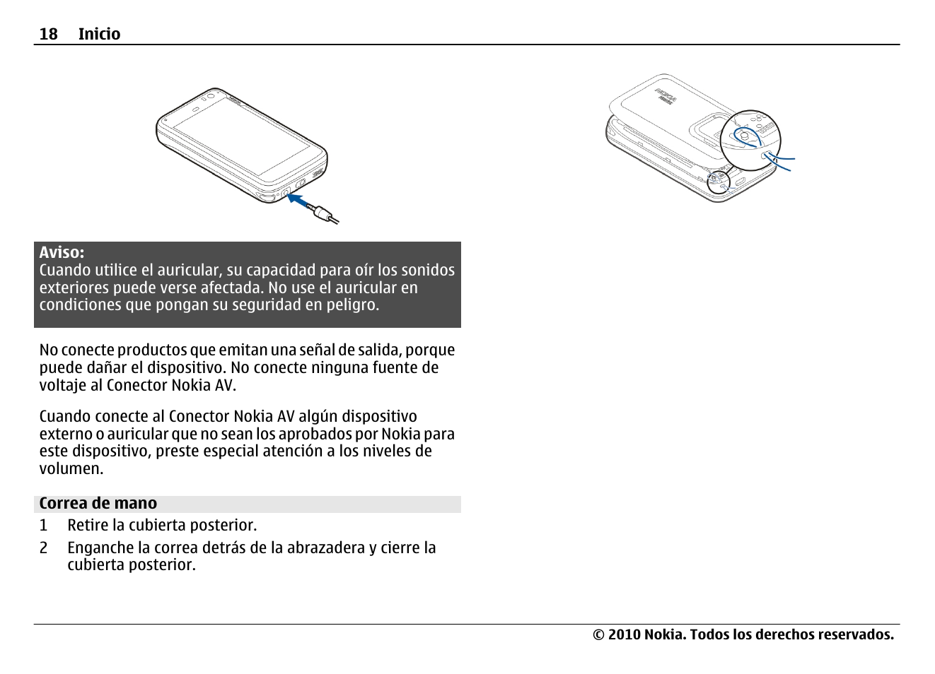 Correa de mano | Nokia N900 User Manual | Page 154 / 283