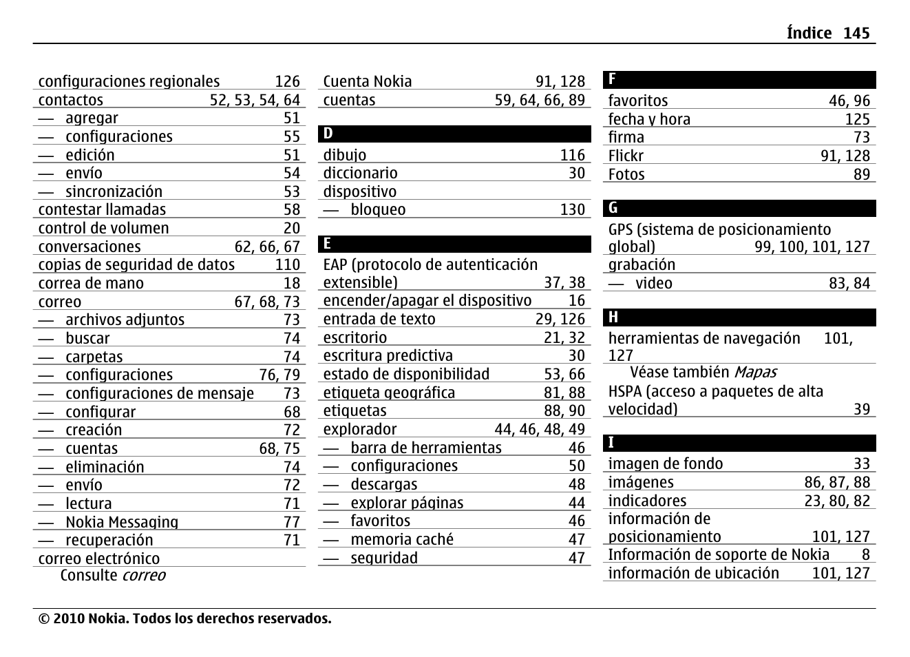 Nokia N900 User Manual | Page 281 / 283