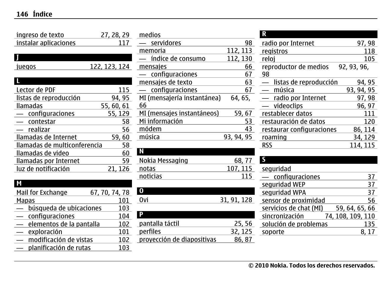 Nokia N900 User Manual | Page 282 / 283