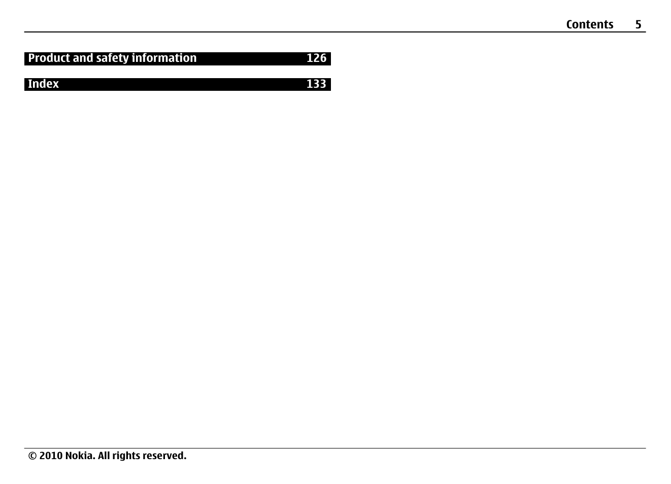 Nokia N900 User Manual | Page 5 / 283