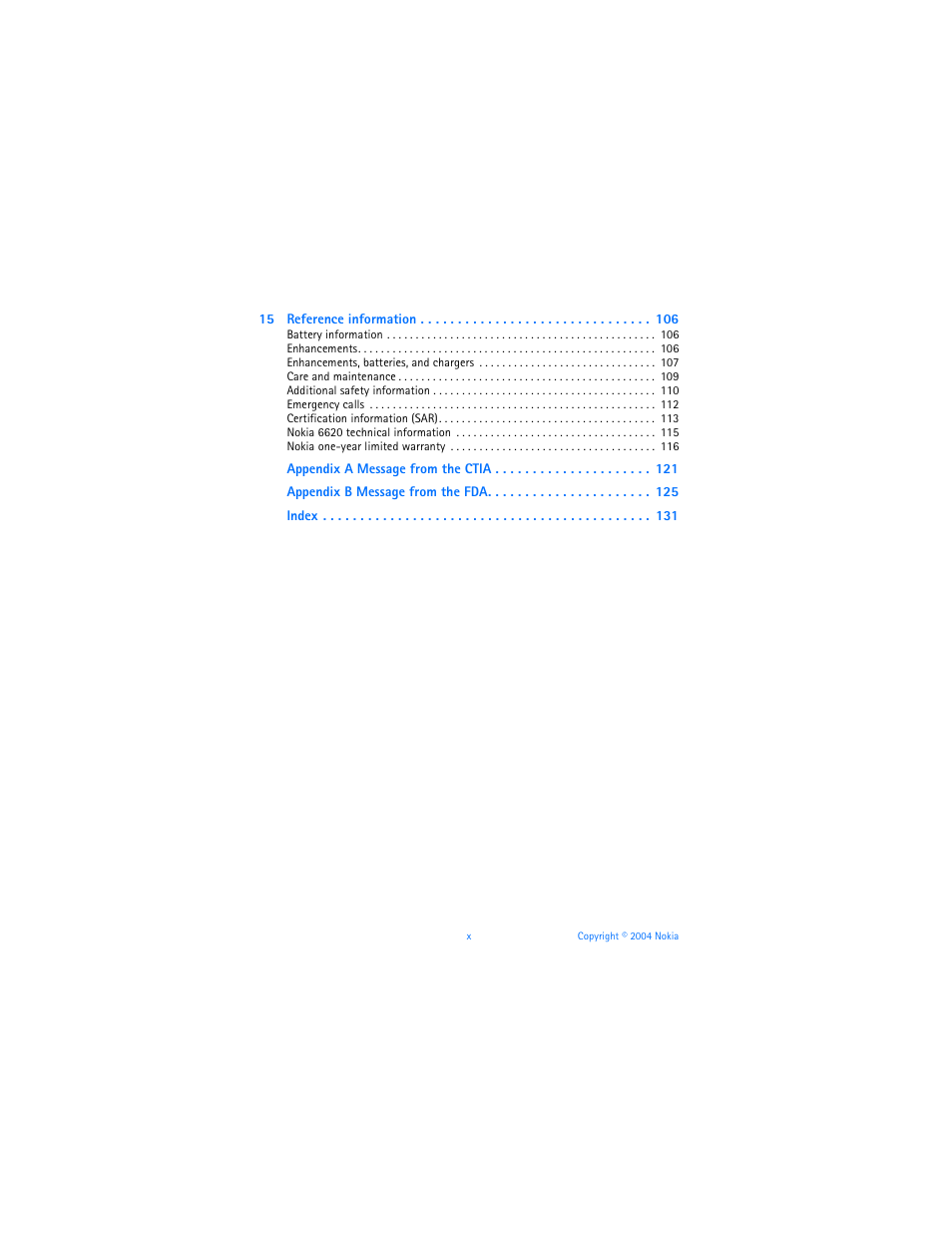Nokia 6620 User Manual | Page 11 / 153