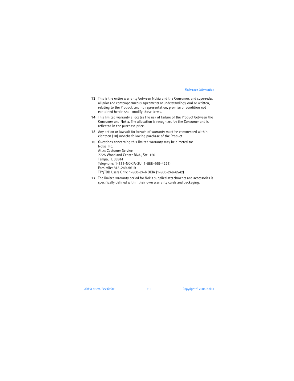 Nokia 6620 User Manual | Page 130 / 153