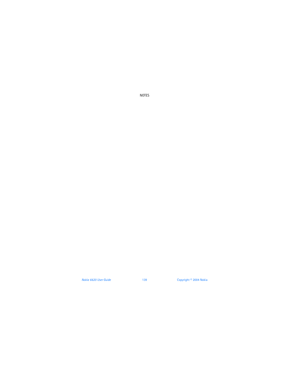 Nokia 6620 User Manual | Page 150 / 153