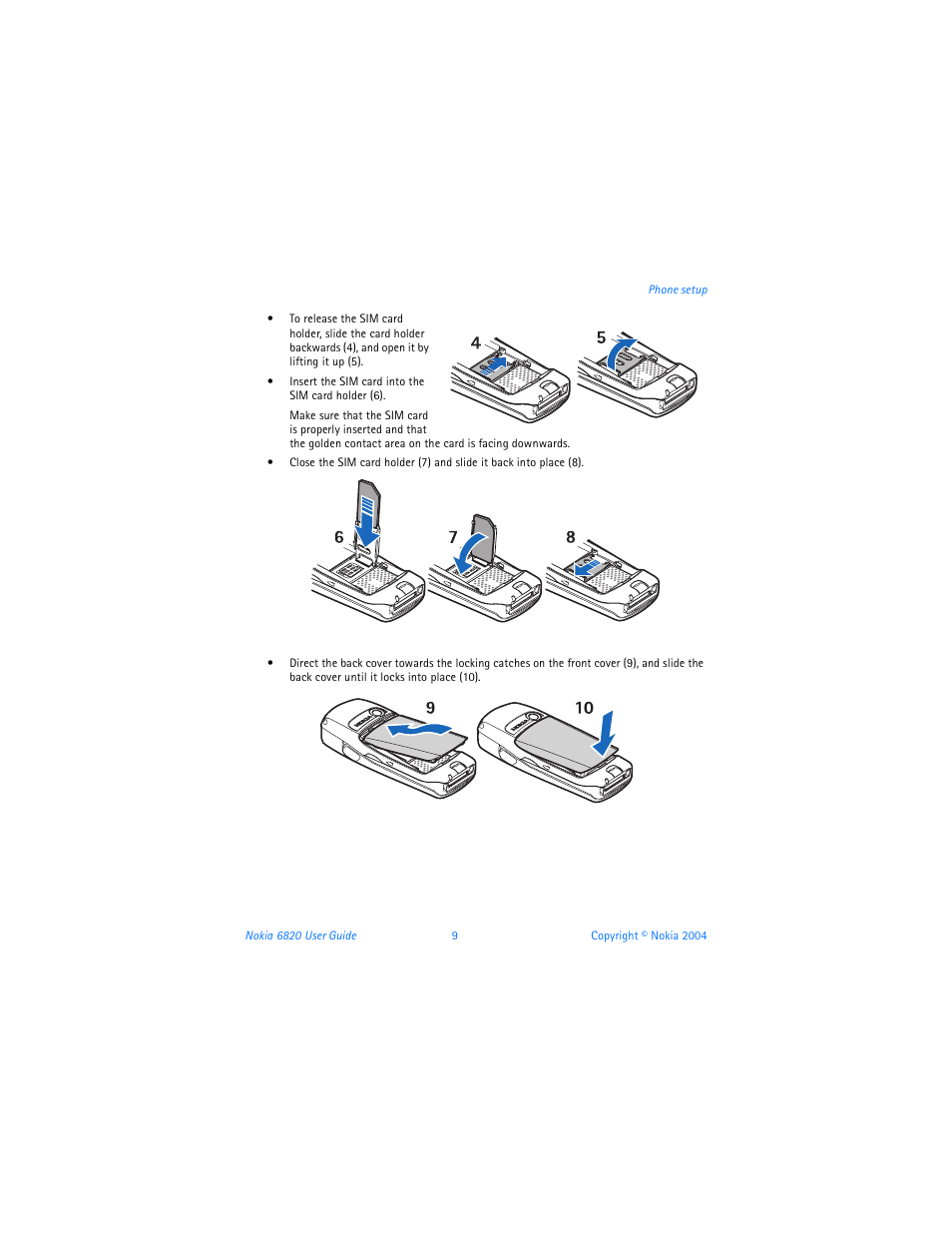 Nokia 6820 User Manual | Page 16 / 121