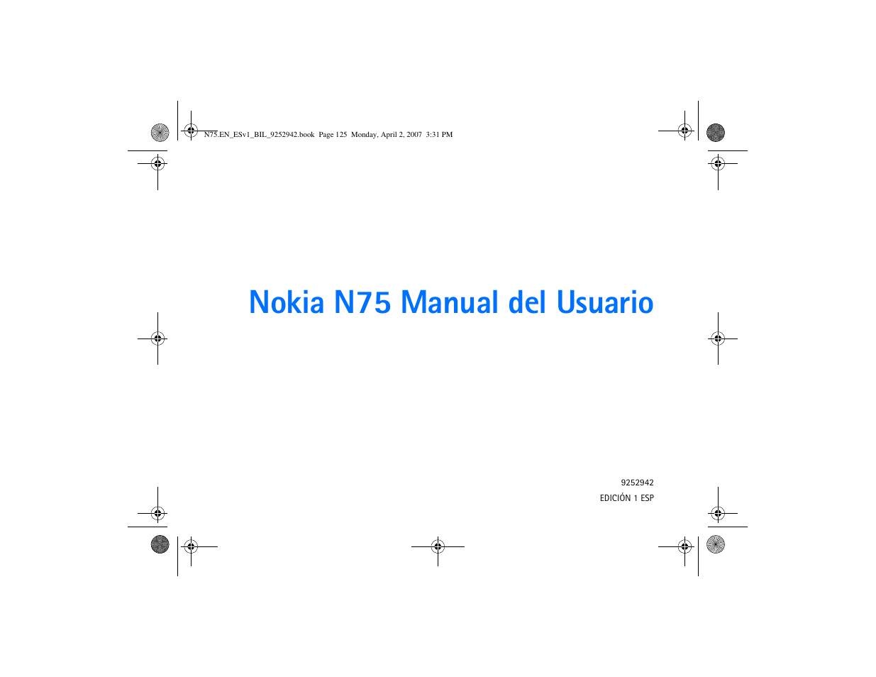 Nokia n75 manual del usuario | Nokia N75 User Manual | Page 158 / 297