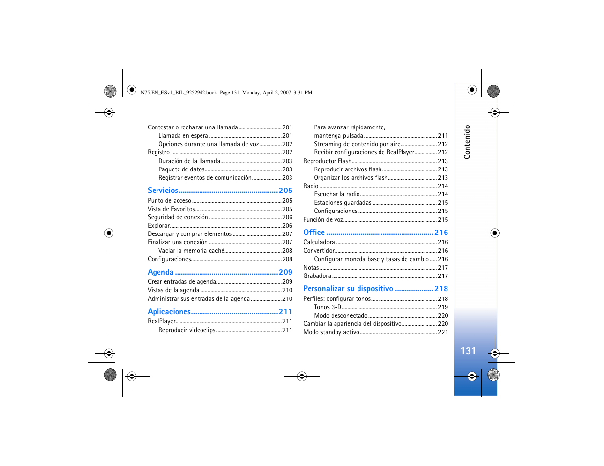 Nokia N75 User Manual | Page 164 / 297