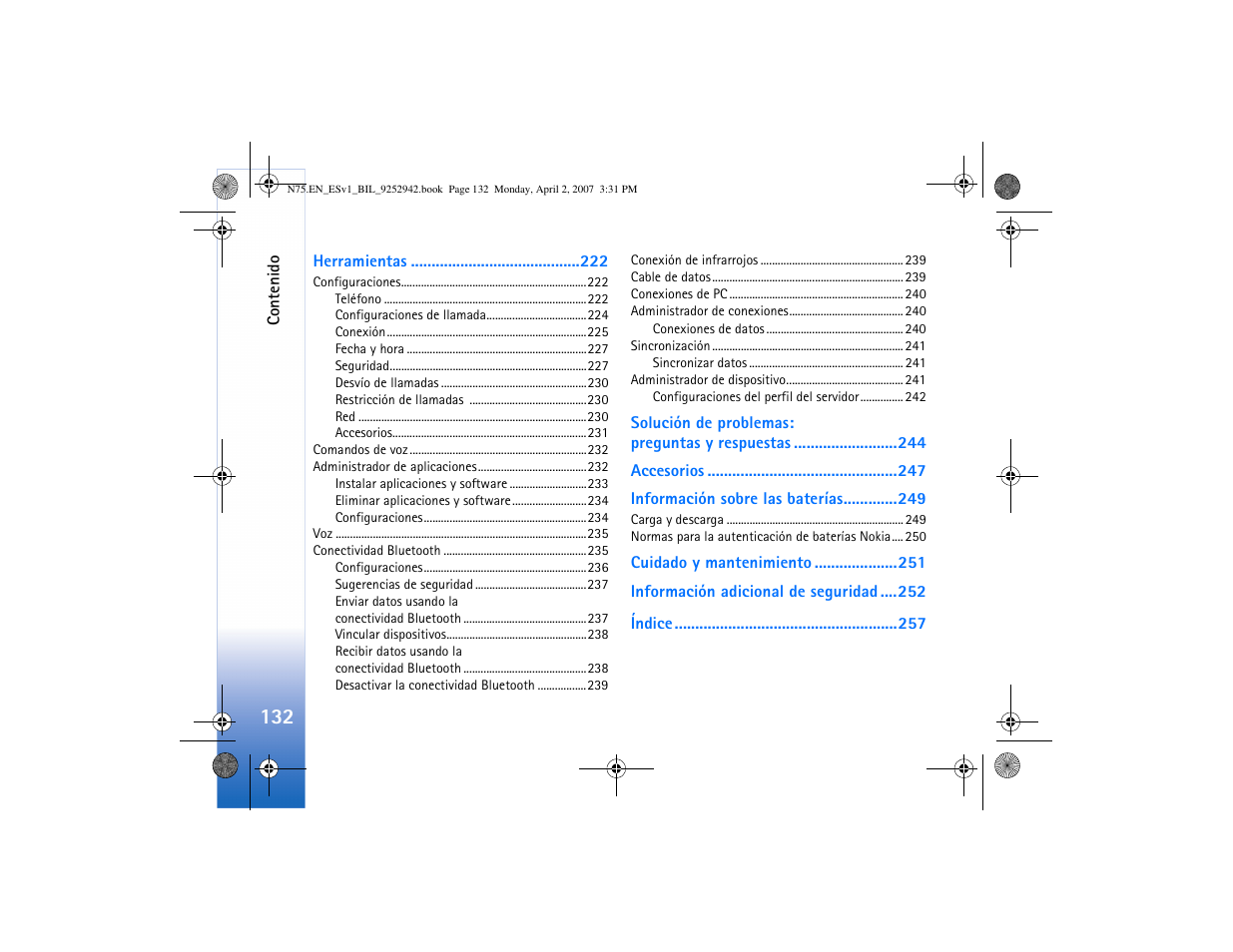 Nokia N75 User Manual | Page 165 / 297