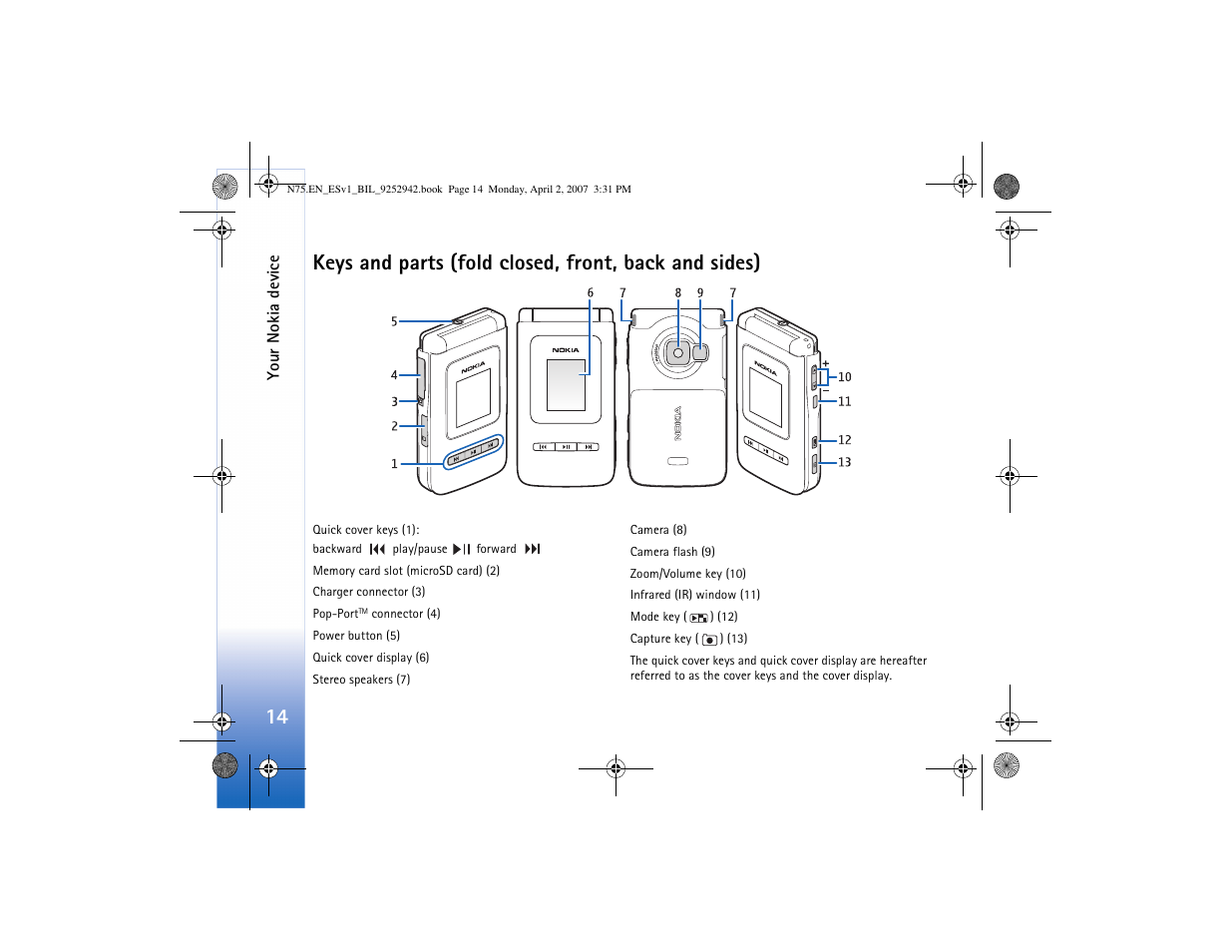 Nokia N75 User Manual | Page 47 / 297