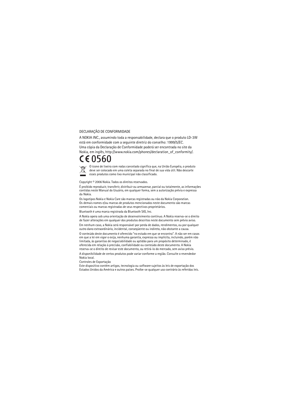 Nokia Wireless GPS Module LD-3W User Manual | Page 34 / 68