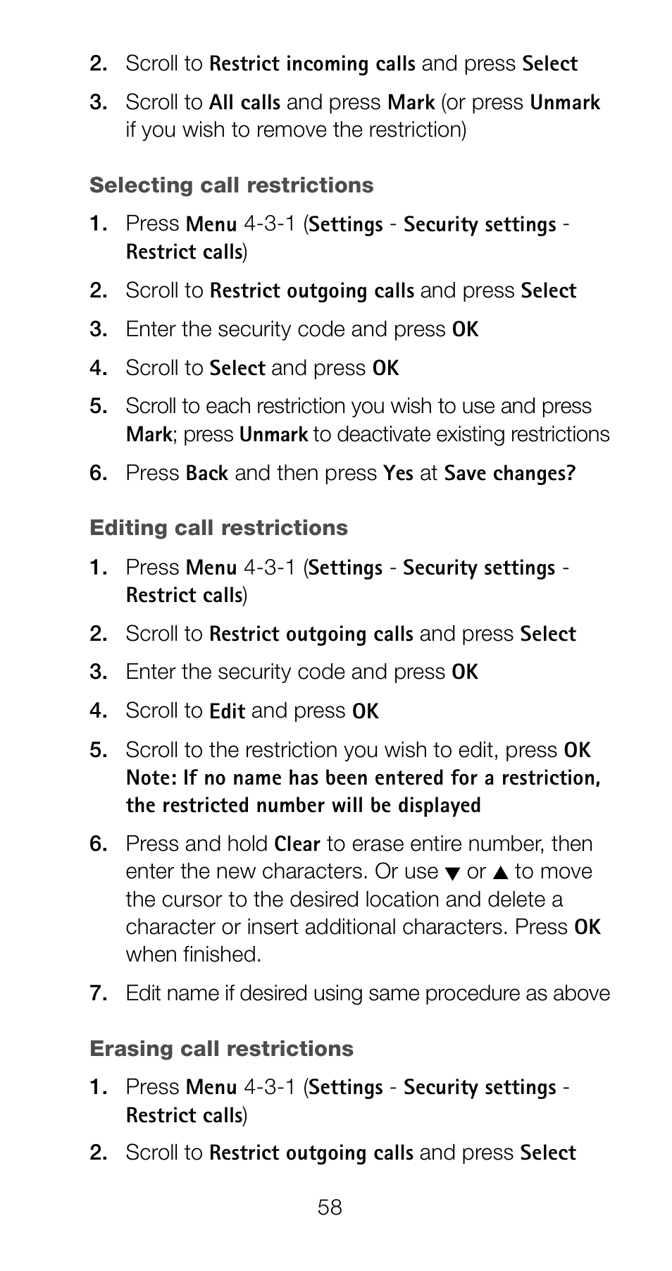 Nokia 6120i User Manual | Page 65 / 101