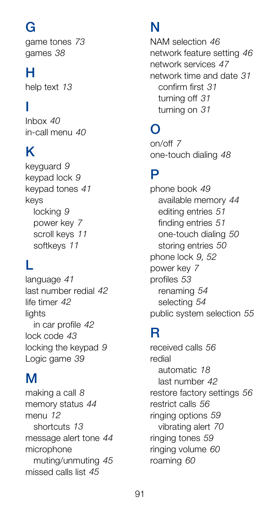 Nokia 6120i User Manual | Page 98 / 101