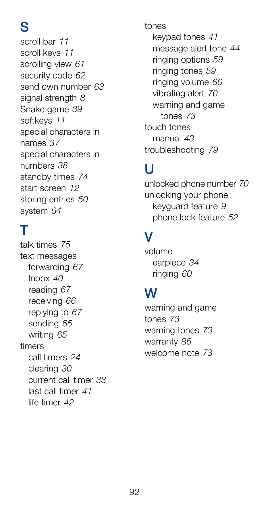 Nokia 6120i User Manual | Page 99 / 101