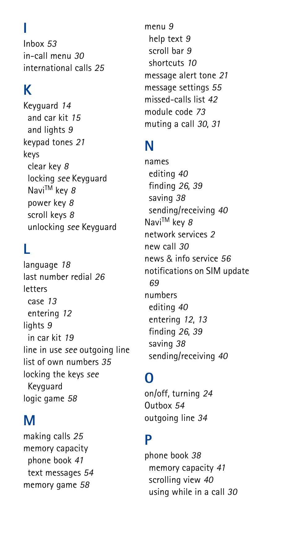 Nokia 5190 User Manual | Page 102 / 105