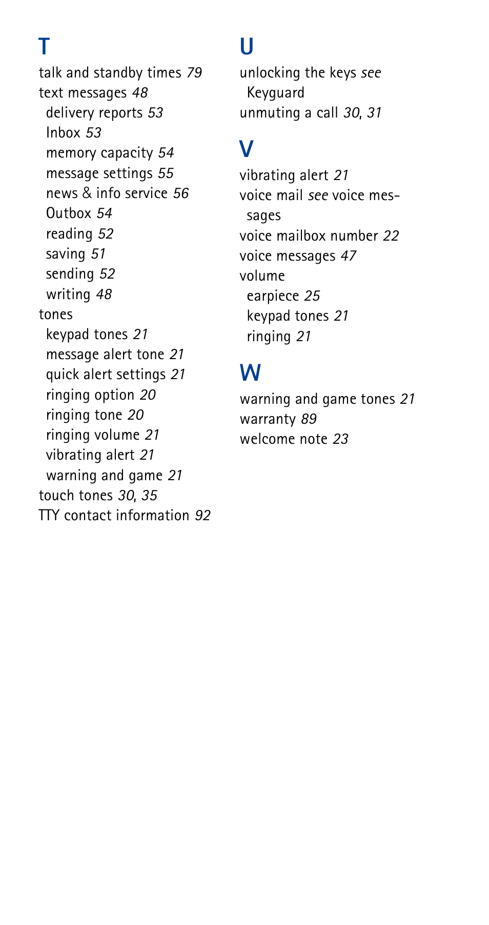 Nokia 5190 User Manual | Page 104 / 105