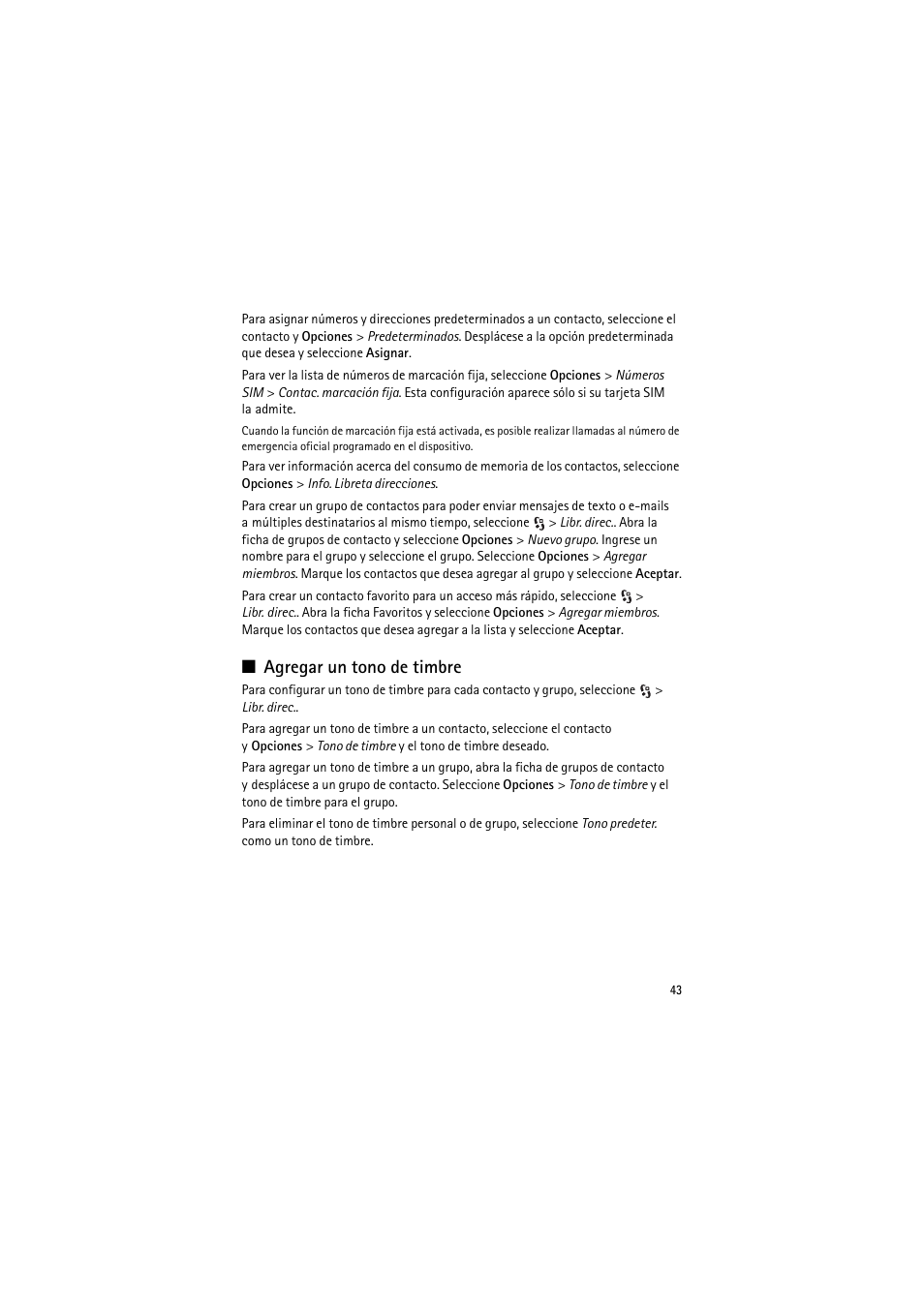 Agregar un tono de timbre | Nokia 6790 User Manual | Page 105 / 137