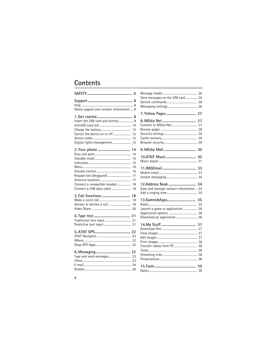 Nokia 6790 User Manual | Page 5 / 137