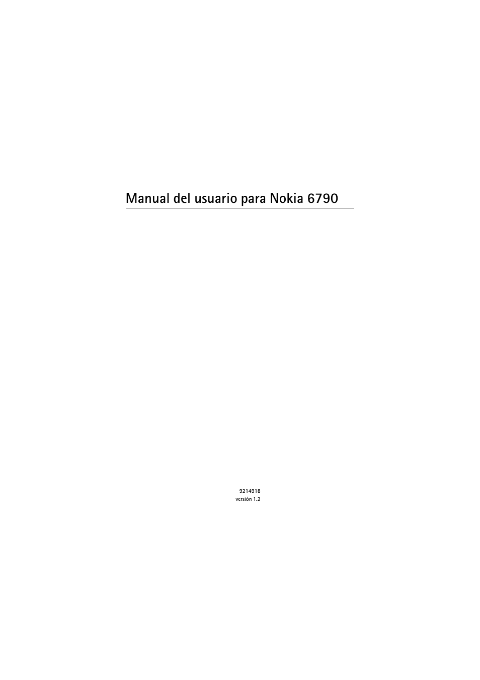 Manual del usuario para nokia 6790 | Nokia 6790 User Manual | Page 63 / 137