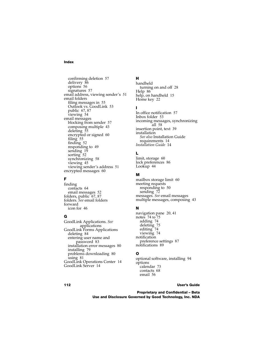 Nokia E62 User Manual | Page 110 / 112