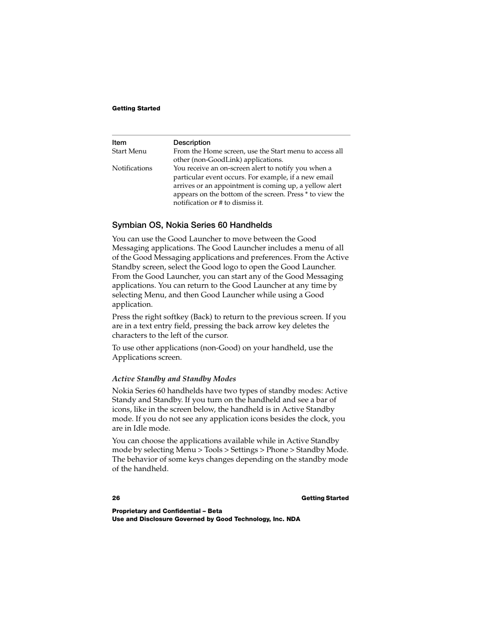 Symbian os, nokia series 60 handhelds, Symbian os, nokia series 60 handhelds 26 | Nokia E62 User Manual | Page 24 / 112
