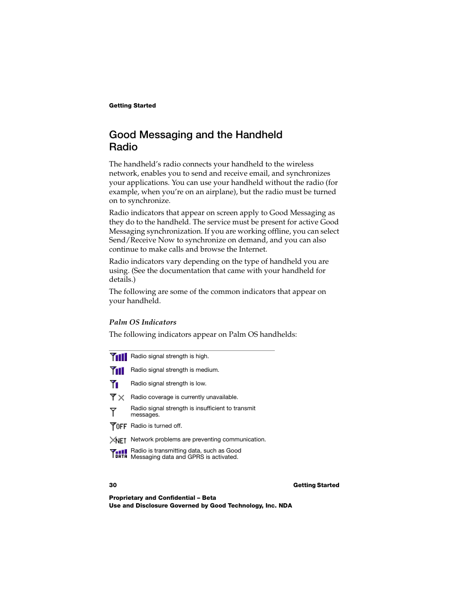 Good messaging and the handheld radio, Good messaging and the handheld radio 30 | Nokia E62 User Manual | Page 28 / 112