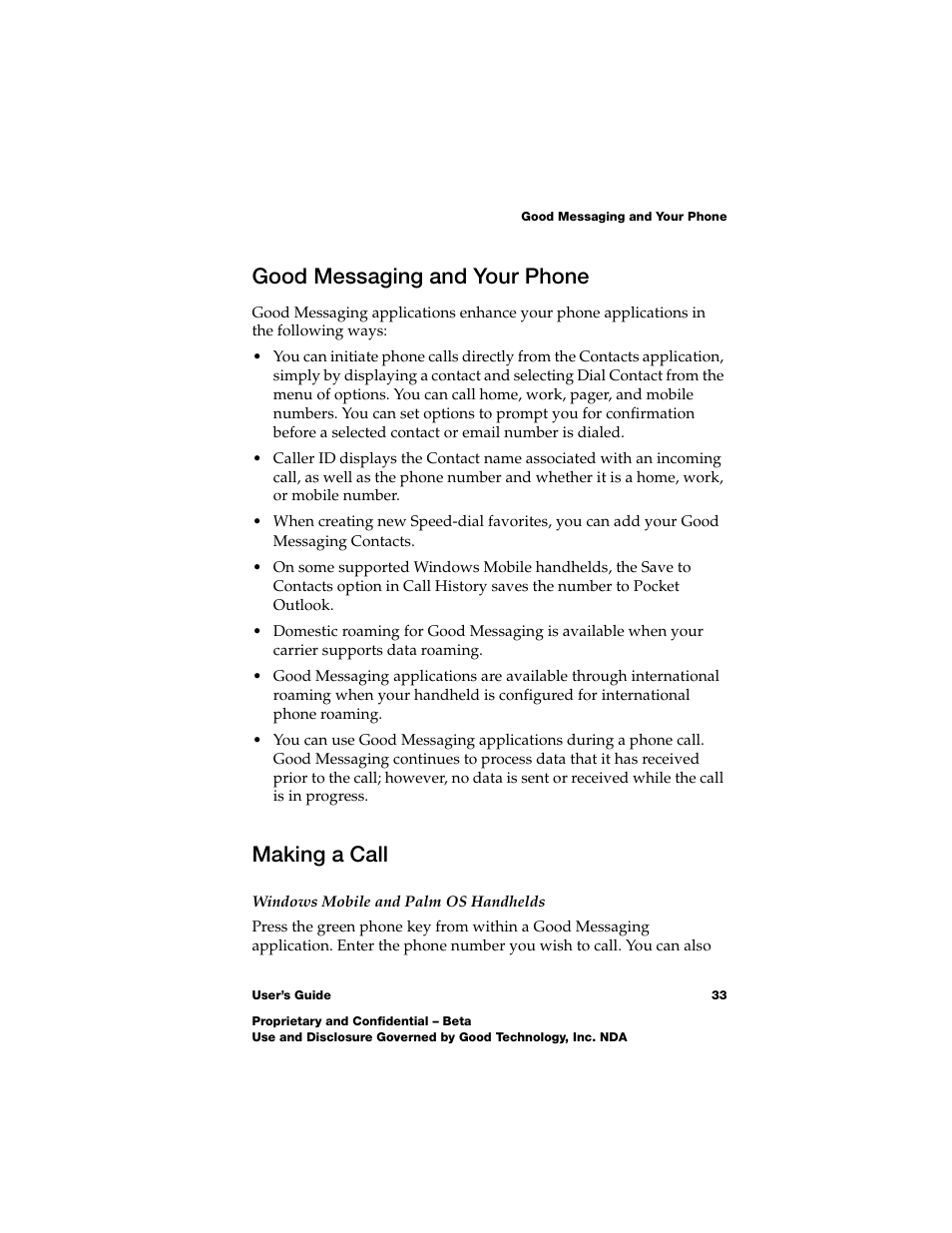 Good messaging and your phone, Making a call | Nokia E62 User Manual | Page 31 / 112