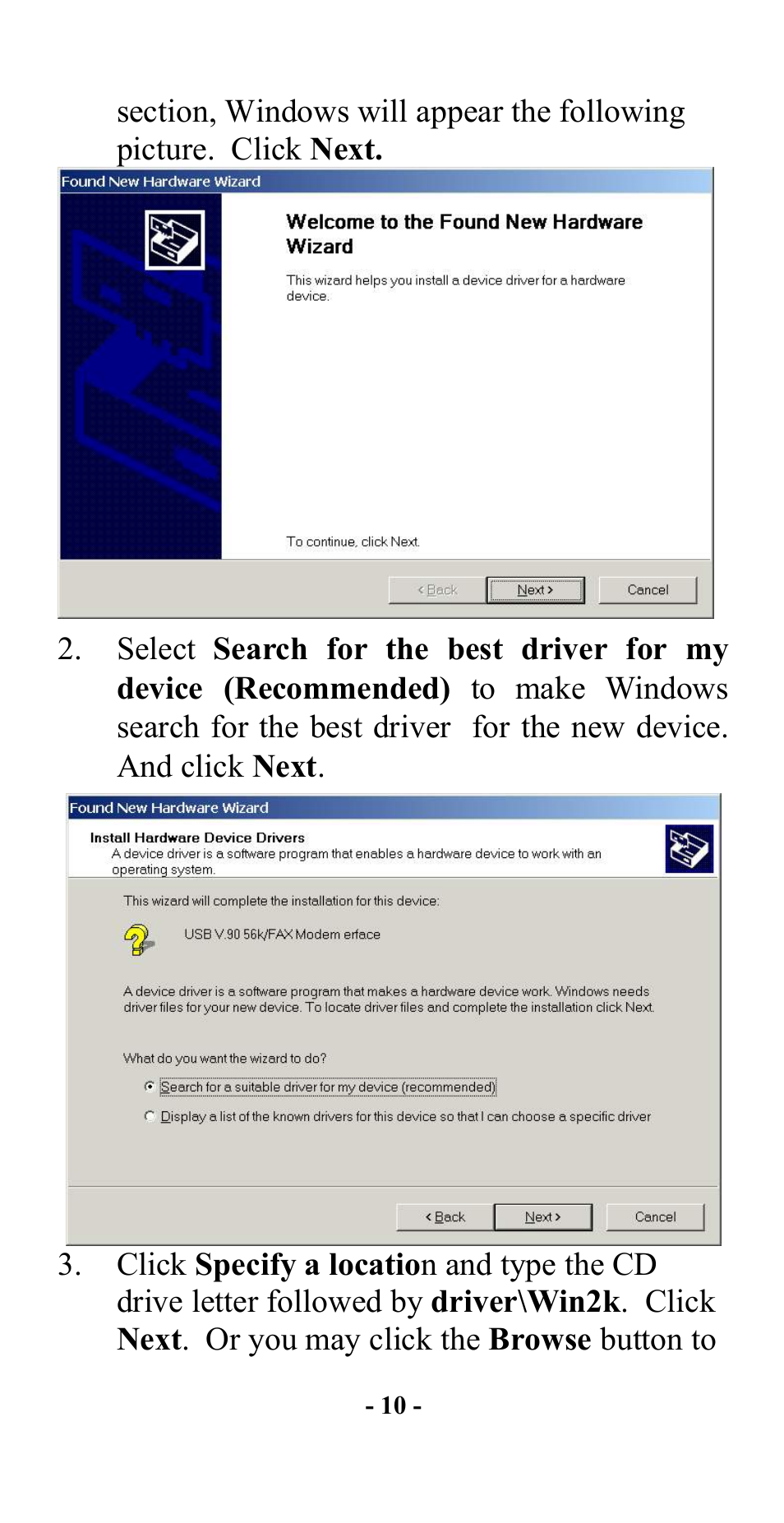 Abocom UCM56CR User Manual | Page 11 / 16