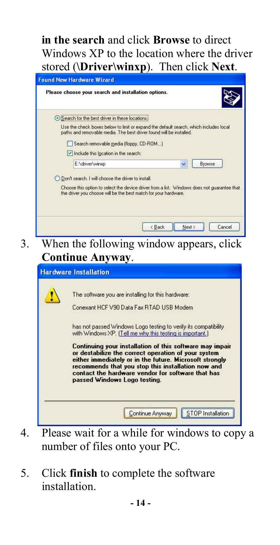 Abocom UCM56CR User Manual | Page 15 / 16