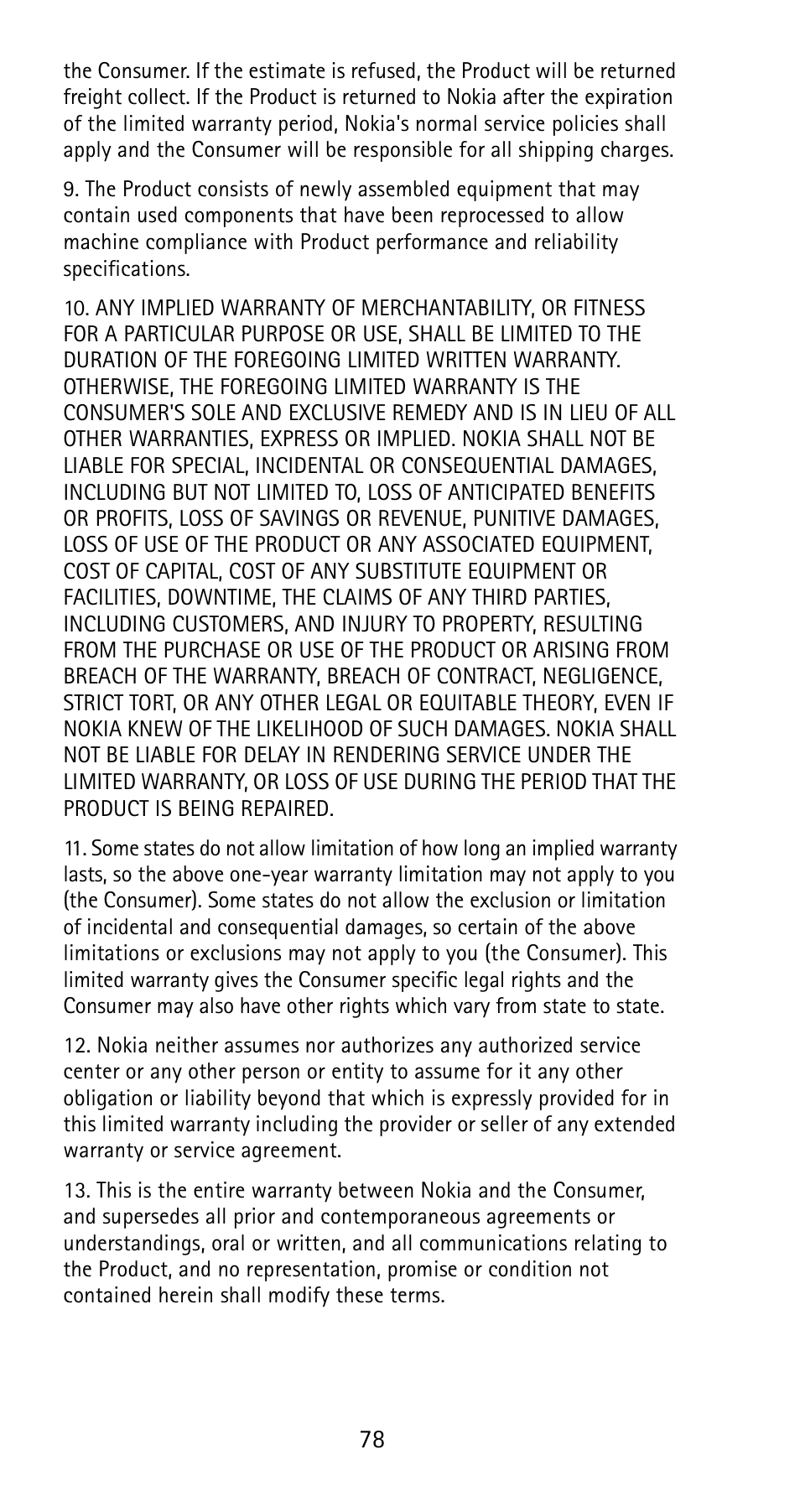 Nokia 5125 User Manual | Page 84 / 92