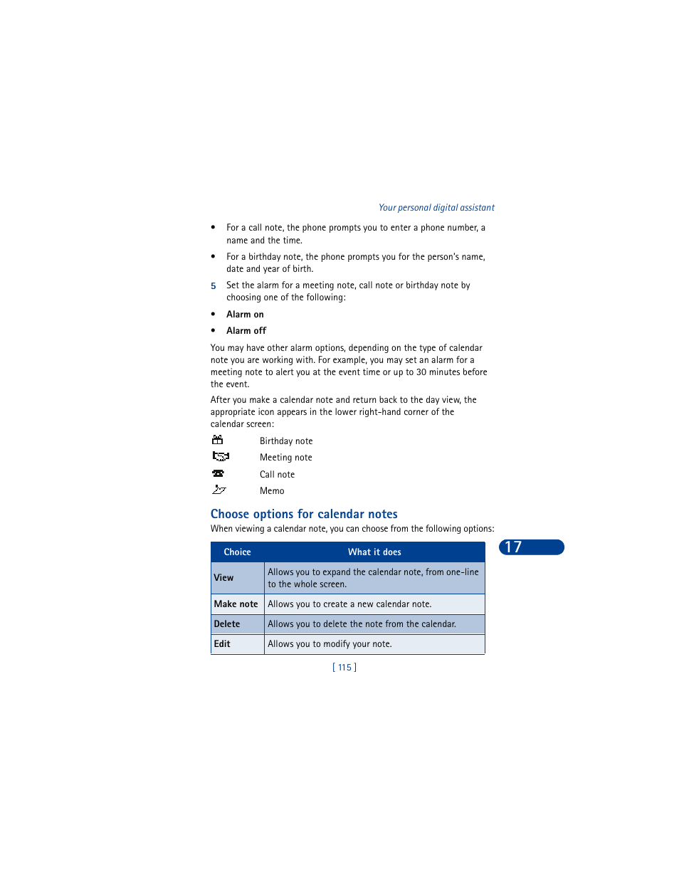 Nokia 8390 User Manual | Page 126 / 173