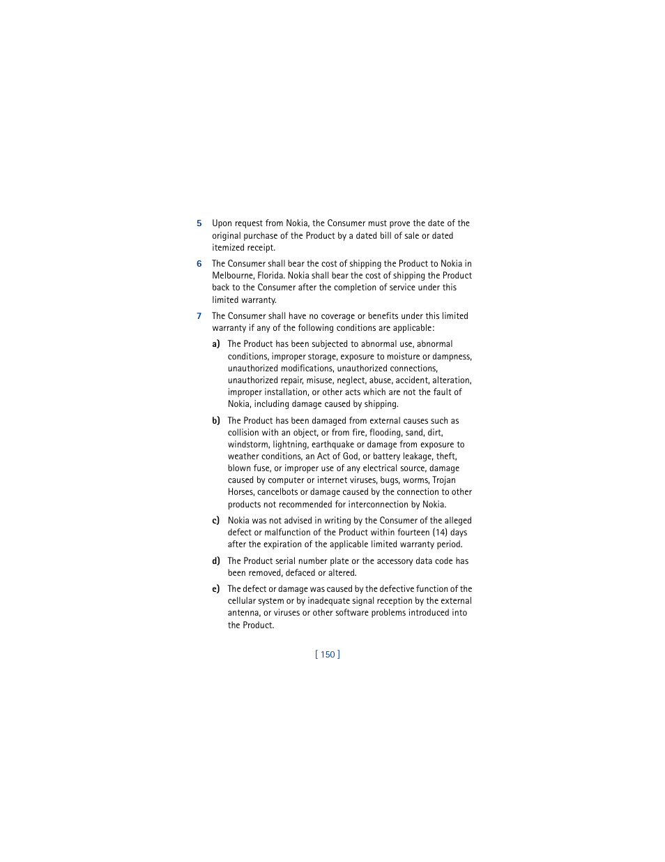 Nokia 8390 User Manual | Page 161 / 173
