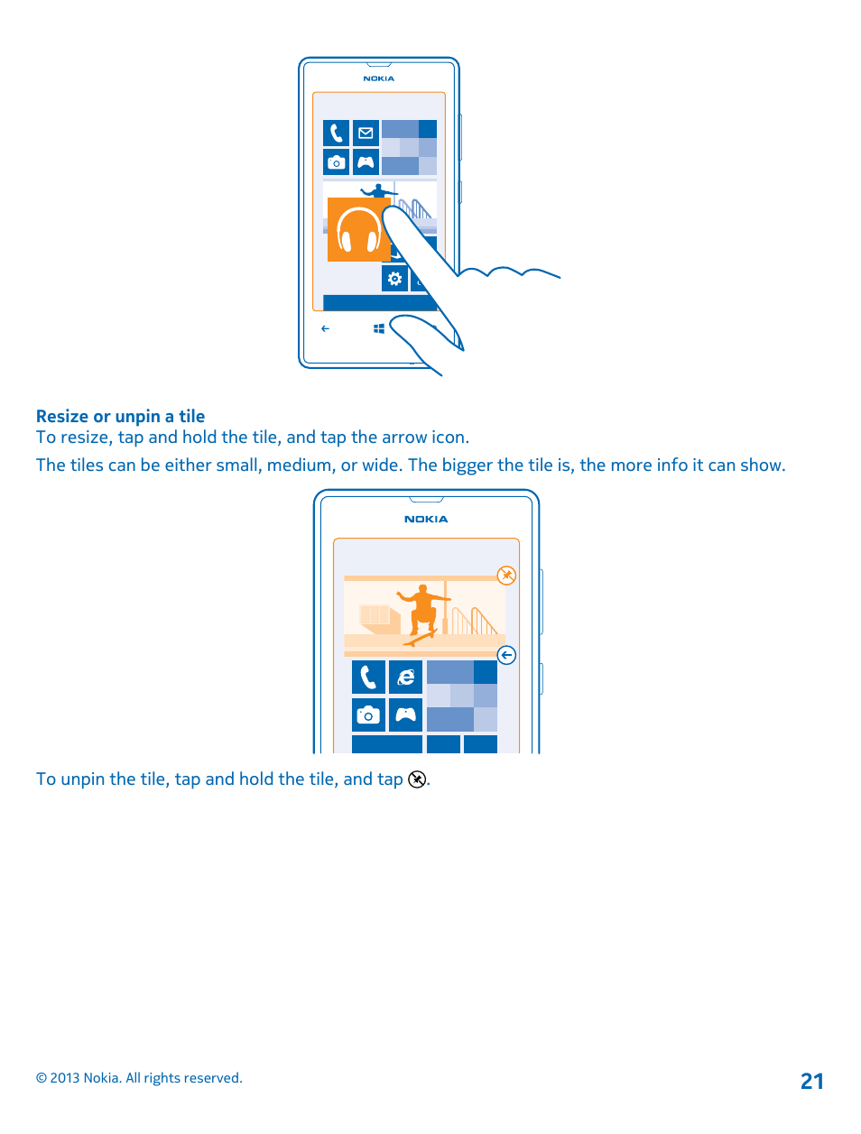 Nokia Lumia 521 User Manual | Page 21 / 112