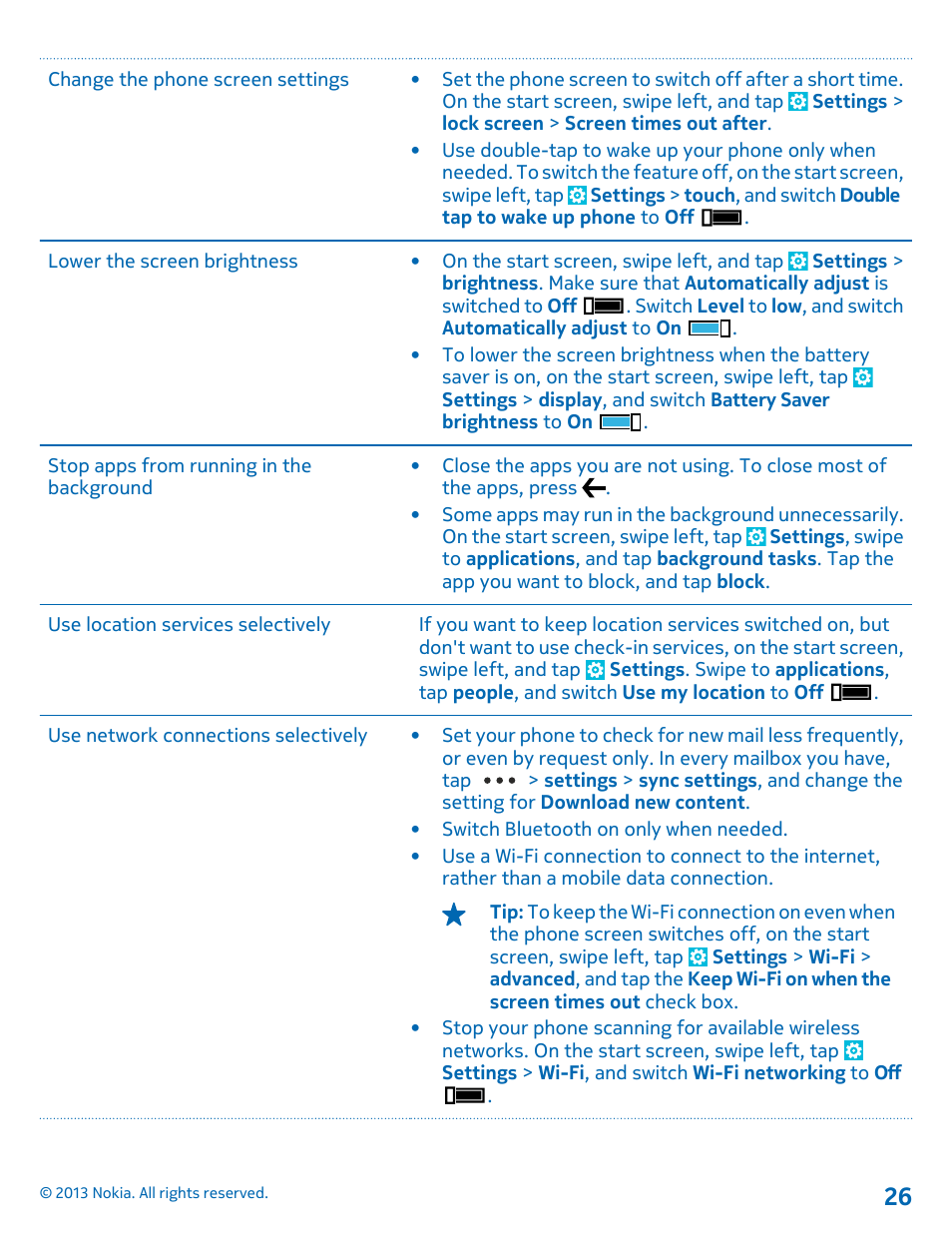Nokia Lumia 521 User Manual | Page 26 / 112