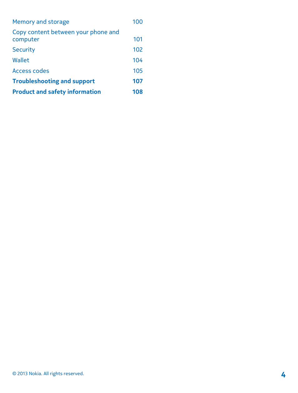 Nokia Lumia 521 User Manual | Page 4 / 112